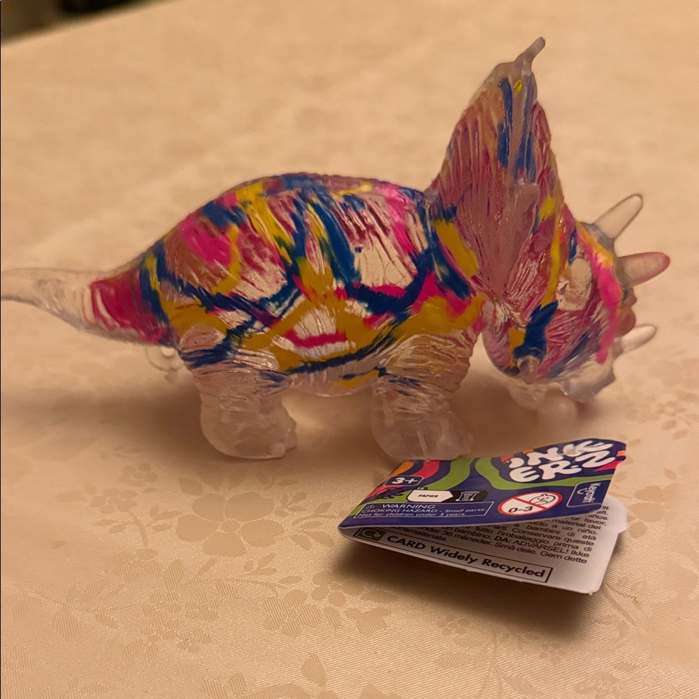 Colorful Dinosaur Squishy Toy